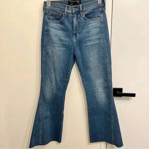 Veronica Beard Sheridan exaggerated flare high rise size 30 - Picture 1 of 13